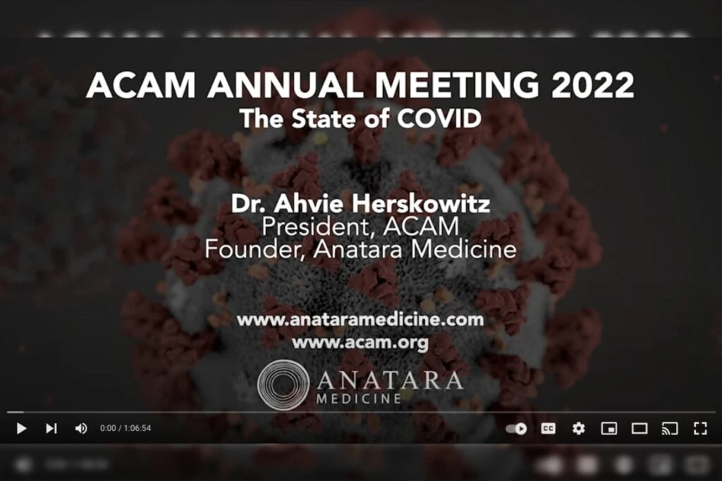 ACAM Annual Meeting 2022 Video ACAM2022年度会议视频